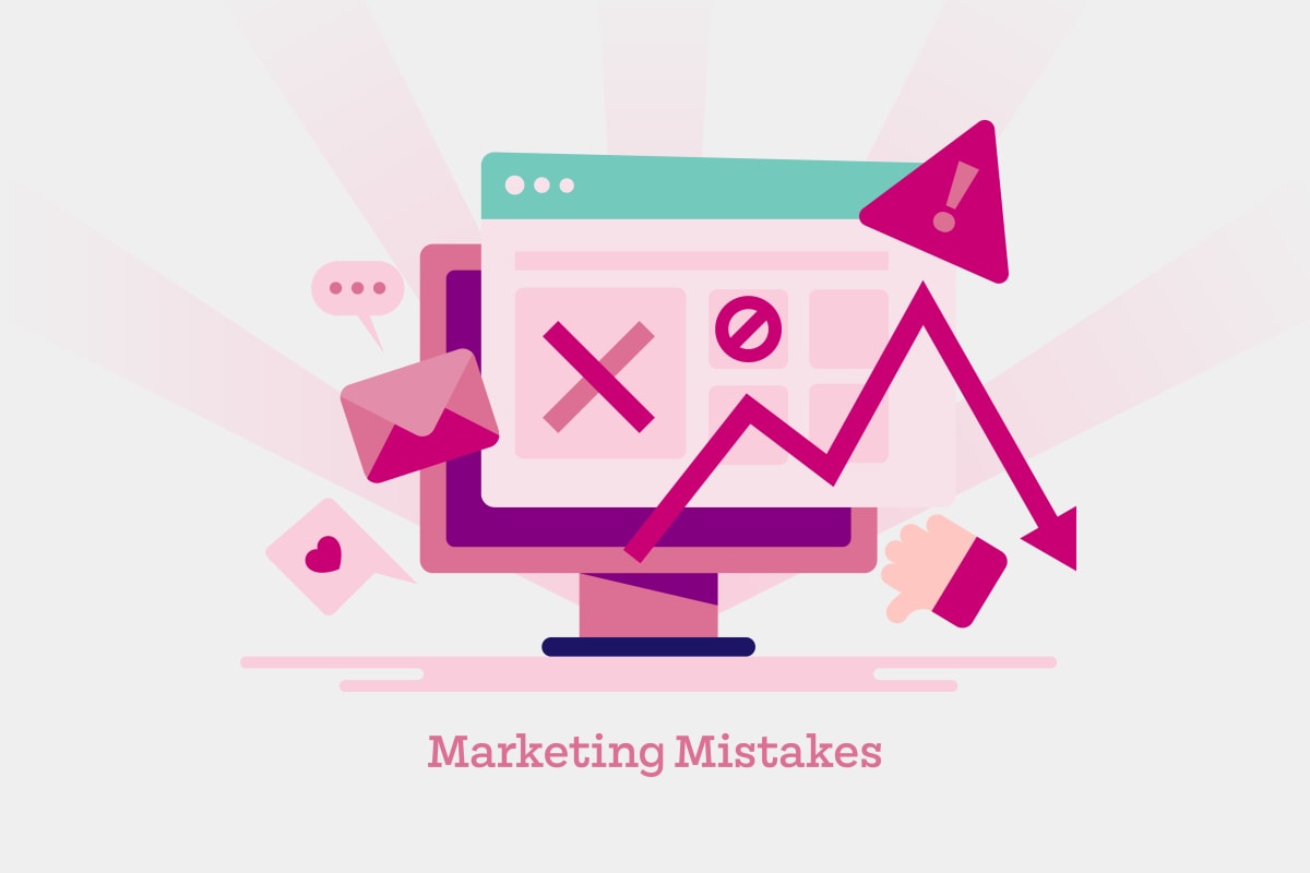 postcard marketing mistakes