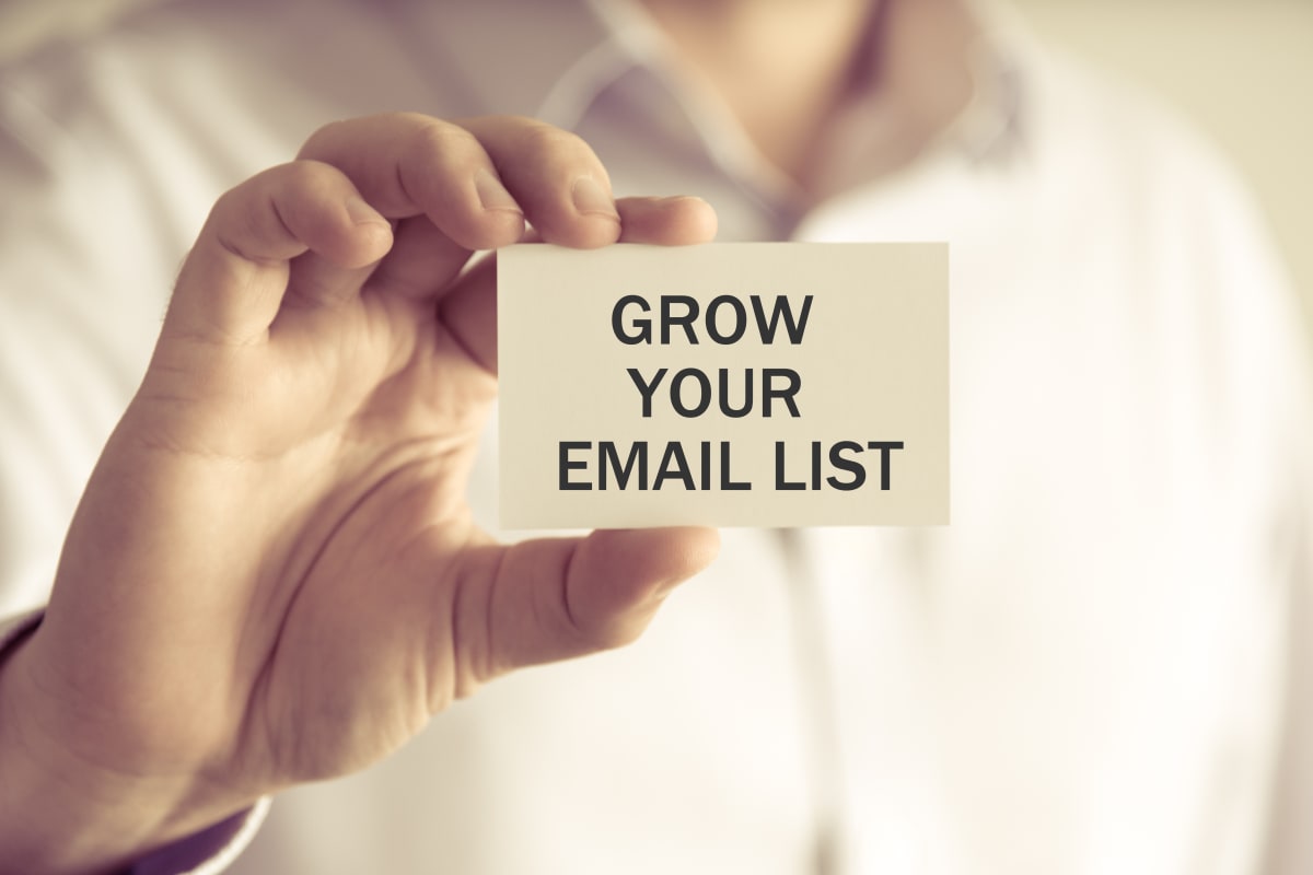 Grow Your Email List 