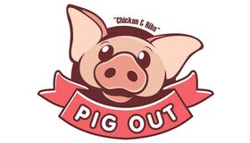 Pig Out Logo