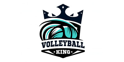 Volleyball King Logo