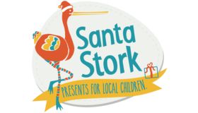 Santa Stork Logo