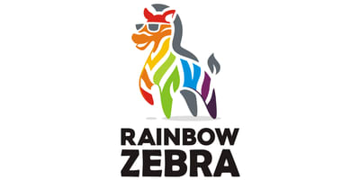 Rainbow Zebra Logo