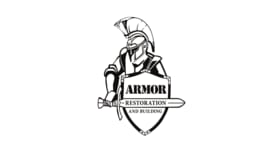 Armor Restoration Building Logo