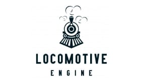 Locomotive Engine Train Logo