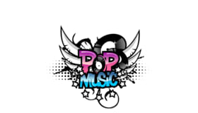 Pop-rock Clipart Logo