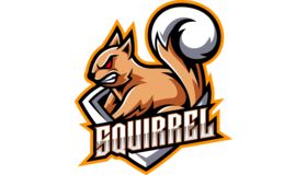 Squirrel Esport Mascot Logo