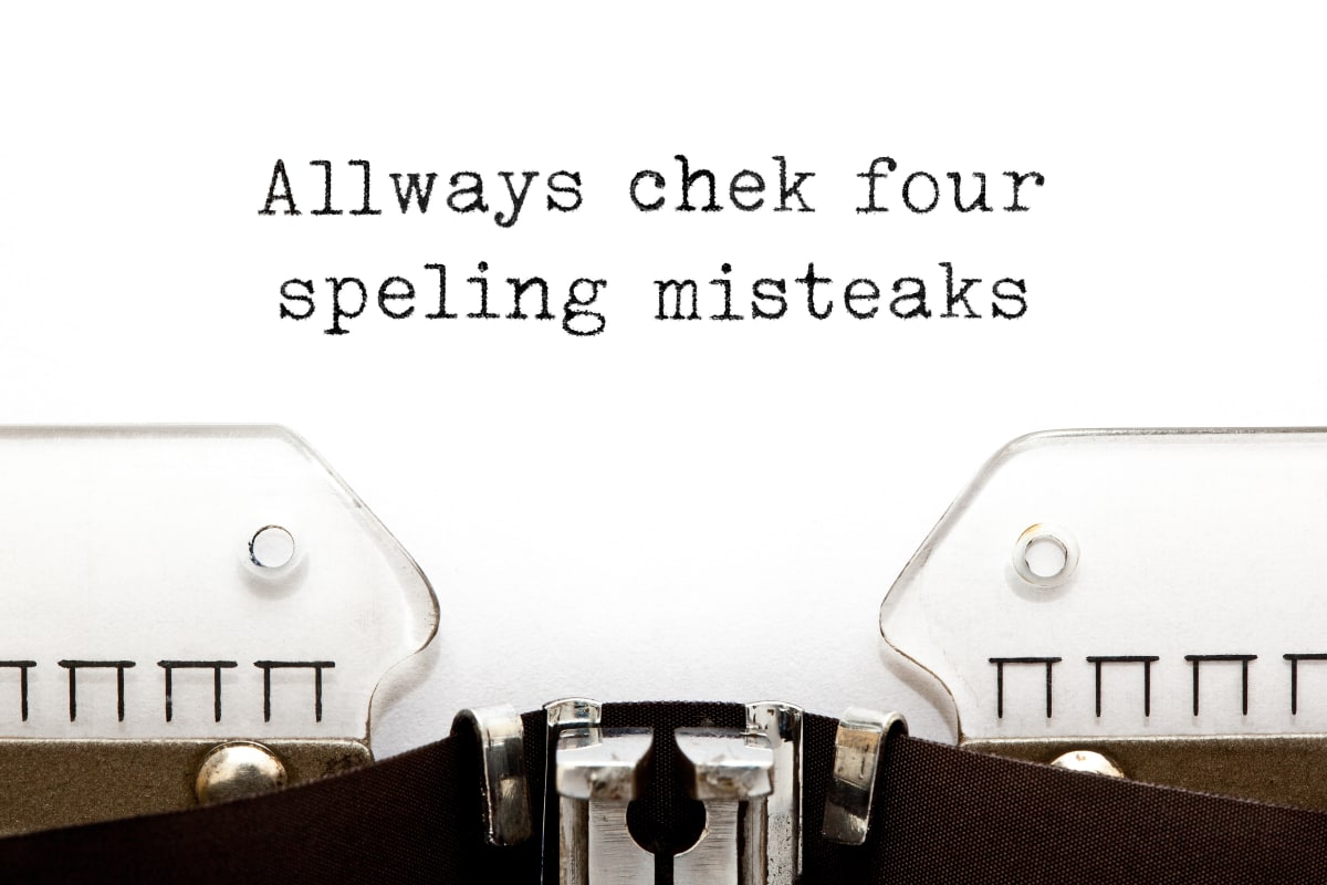 spelling mistakes