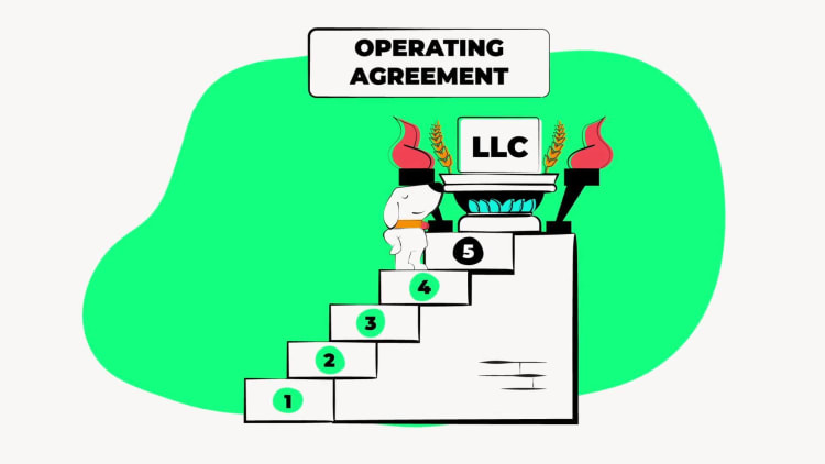 illustration of step 4 in forming an llc in louisiana