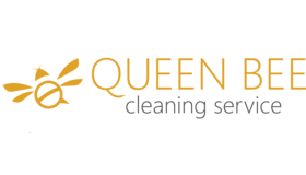 Queen Bee Cleaning Logo