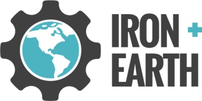 Iron Plus Earth Logo