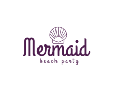 Mermaid Beach Party ZenBusiness Logo