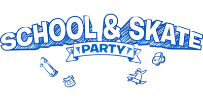 School Skate Party Logo