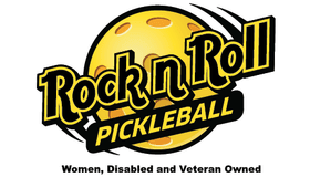 Pickleball Rock and Roll Logo